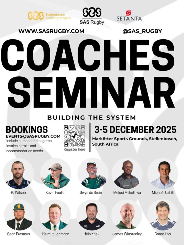 Small change to the seminar lineup.