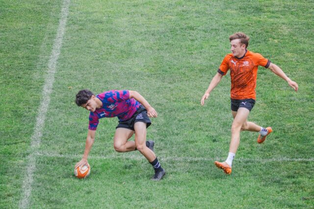 Last game of block 2 💪🏉#rugbysevens #sasrugbysevens #block2 #stripstrapstrikestrangle #thisissevens #beyondthegame