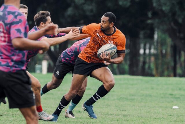 Game day practice 🎯#rugbysevens #sasrugbysevens #block1 #stripstrapstrikestrangle #thisissevens #beyondthegame