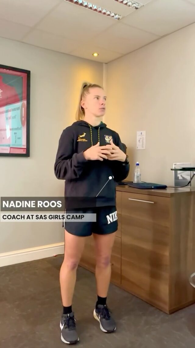 “The system should make you a better rugby player, but even a better person.” -Nadine Roos