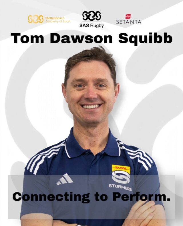 Tom Dawson Squibb joins the SAS Rugby Coaches Seminar to speak on Connecting to Perform. How to build genuine connection to unlock performance on and off the field.

Secure your seat https://www.sasrugby.com/programmes/coaches-seminar/#apply