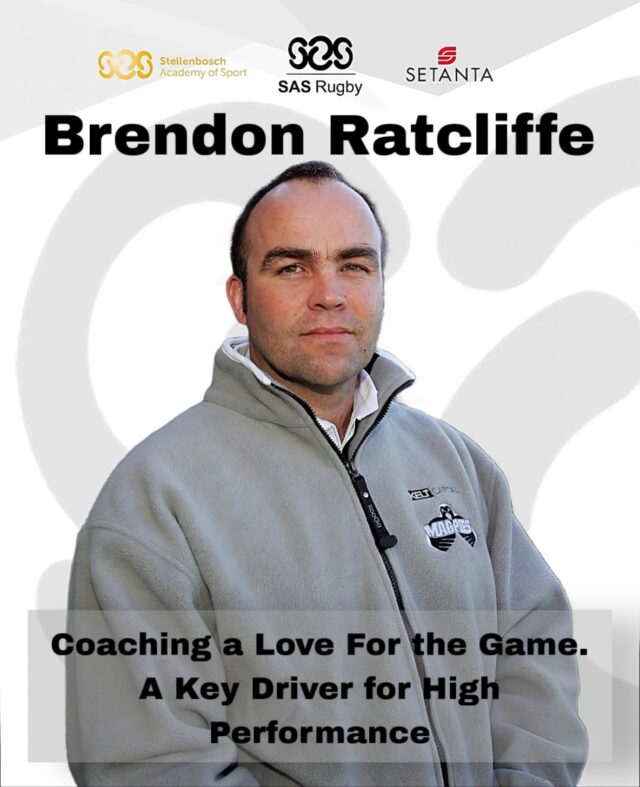 High performance starts with love for the game.

At the SAS Rugby Coaches Seminar, Brendon Ratcliffe unpacks Coaching a Love For the Game. A Key Driver for High Performance.

A powerful session on building culture, connection, and intrinsic motivation that lasts beyond the scoreboard.

Limited seats, book yours now. https://www.sasrugby.com/programmes/coaches-seminar/#apply